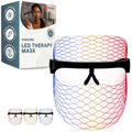 – Red Light Therapy for Face – LED Face Mask Light Therapy with Red and Blue Modes – Vizacure Rechargeable, Portable Skincare Mask for At-Home Use